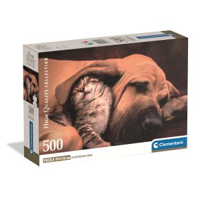 Clementoni - Puzzle 500 Mazlíčci