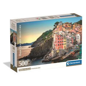 Clementoni - Puzzle 500 Pobřeží Riomaggiore