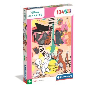 Clementoni - Puzzle 104 Aristokočky