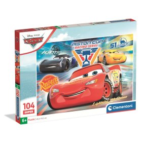 Clementoni - Puzzle 104 Super Auta