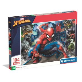 Clementoni - Puzzle 104 Super Spider-Man
