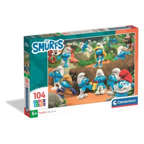 Clementoni - Puzzle 104 Šmoulové