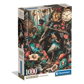 Clementoni - Puzzle 1000 Další den v říši divů
