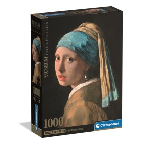 Clementoni - Puzzle 1000 Muzeum Dívka s perlou