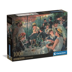 Clementoni - Puzzle 1000 Muzeum Oběd na lodičkách