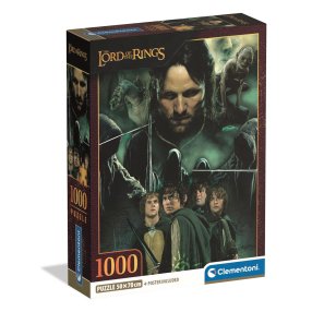 Clementoni - Puzzle 1000 Pán prstenů