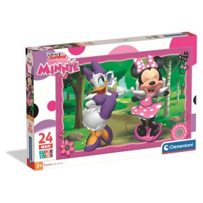 Clementoni - Puzzle 24 Maxi Disney Minnie