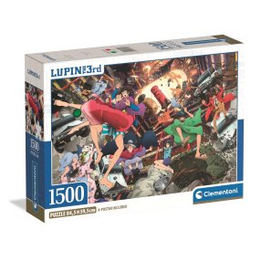 Clementoni - Puzzle 1500 Lupin III