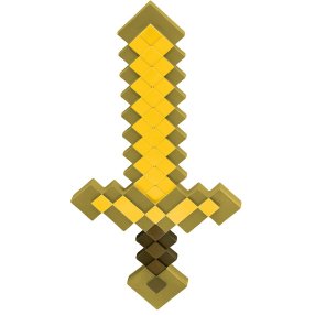 Minecraft meč zlatý
