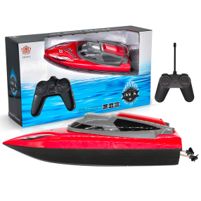 R/C Loď červená - 4 kanálová