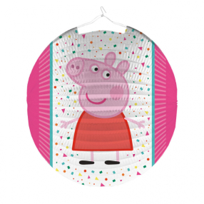 Lampion kulatý 25cm - Peppa