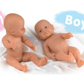 Dolls World - Panenka koupací holčička 41 cm