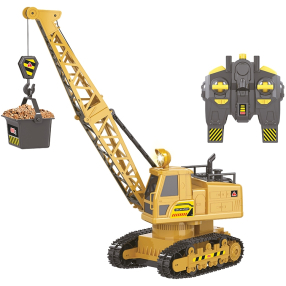 Auto stavební jeřáb R/C na dálkové ovládání 36 cm