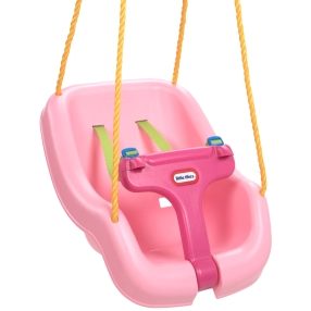 Little Tikes Dětská houpačka 2v1 -  růžová