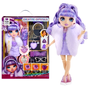 Rainbow High Creative Crystals panenka - Violet Willow