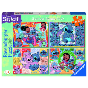 Disney: Stitch 4x100 dílků