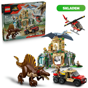 LEGO® Jurassic World 76976 Letecká mise se spinosaurem a quetzalcoatlem