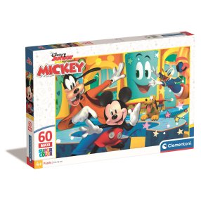 Clementoni - Puzzle 60 maxi Disney Mickey