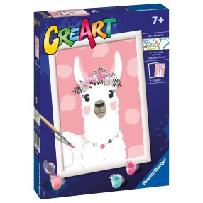Ravensburger CreArt Lama, žádné drama