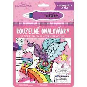 CONCORDE Kouzelné omalovánky Jednorožci a víly