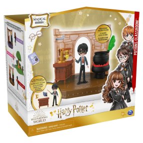 Harry Potter Učebna míchání lektvarů s figurkou Harryho