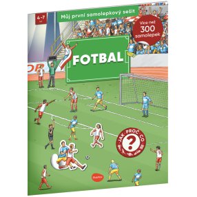 Ella&Max Můj první samolepkový sešit – FOTBAL