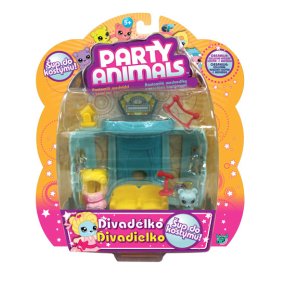 Party animals 2, hrací sada, 3 druhy