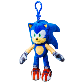 Sonic přívěšek na klíče plyšový 15 cm - více druhů