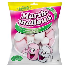 Marshmallows pink & white 200g