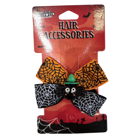 Halloween spona pavouček a mašle