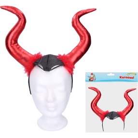 Čelenka s rohy LUCIFER