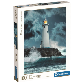 Clementoni - Puzzle 1000 Maják v bouři