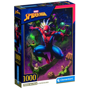 Clementoni - Puzzle 1000 Spider-Man
