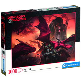 Clementoni - Puzzle 1000 Dungeons & Dragons
