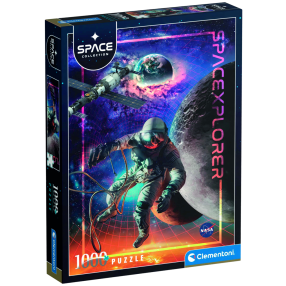Clementoni - Puzzle 1000 Space NASA: Vesmírný průzkumník