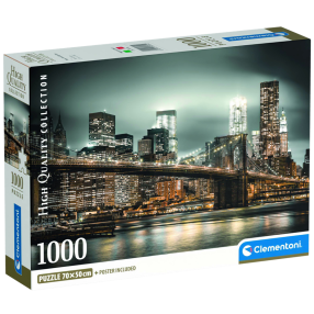 Clementoni - Puzzle 1000 New York skyline