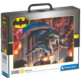 Clementoni - Puzzle 1000 v kufříku Batman