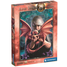 Clementoni - Puzzle 1000 Anne Stokes: Dračí královna