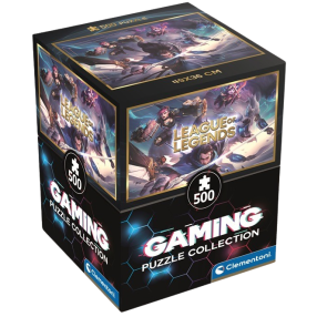 Clementoni - Puzzle 500 Cube Liga spravedlnosti