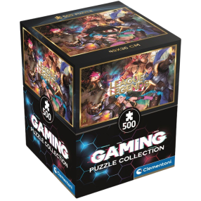 Clementoni - Puzzle 500 Cube Liga spravedlnosti
