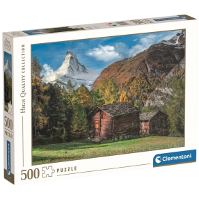 Clementoni - Puzzle 500 Nádherný Matterhorn