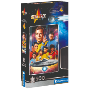 Clementoni - Puzzle 500 Star Trek: Posádka