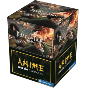 Clementoni - Puzzle Anime Collection: Útok titánů (Attack on Titans) 500
