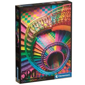 Clementoni - Puzzle 500 ColorBoom: Schodiště