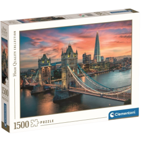 Clementoni - Puzzle 1500 Londýn za soumraku