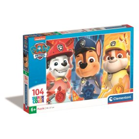 Clementoni - Puzzle 104 Tlapková Patrola