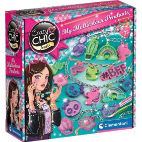 CRAZY CHIC - Pestrobarevné přívěsky