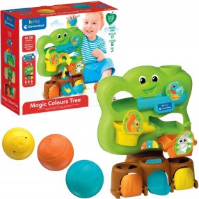 Baby Clementoni - Kouzelný strom s kuličkovou dráhou