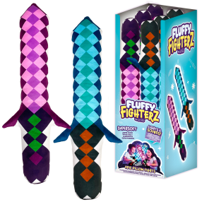 Fluffy Fighterz: Svítící plyšový meč Pixel - více druhů