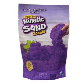 Kinetic Sand – balení s ovocnými vůněmi (hrozny)